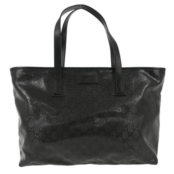 Gucci Black GG Tote Handbag 211137 527066 166678 - Picture 1 of 10